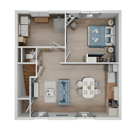 Cocon D'Hiver - Netflix & Wifi - Parking Gratuit - Check-In 24H24 - Kit Bebe Inclus - Emplacement Velos - Goodmarning Châlons-en-Champagne Kültér fotó